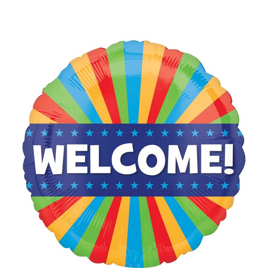 Colorful Welcome Balloon