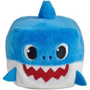 Singing Baby Shark Cube Plush 3in x 3 1/2in