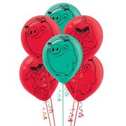 6ct, Angry Birds 2 Latex Balloons