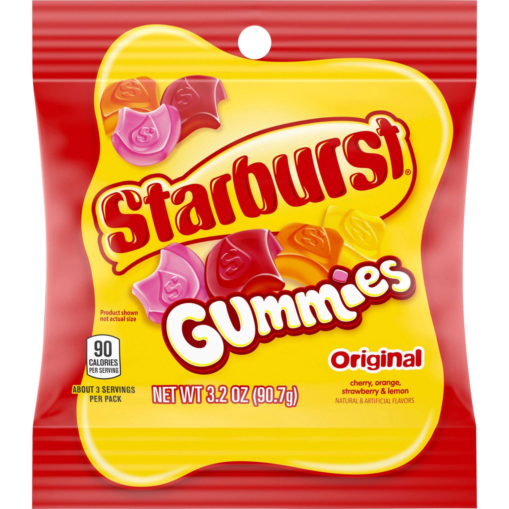 Starburst Original Gummies, 3.2oz