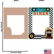 Giant Retro Diner Photo Frame