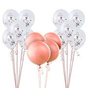 Rose Gold Bridal Shower Balloon Kit