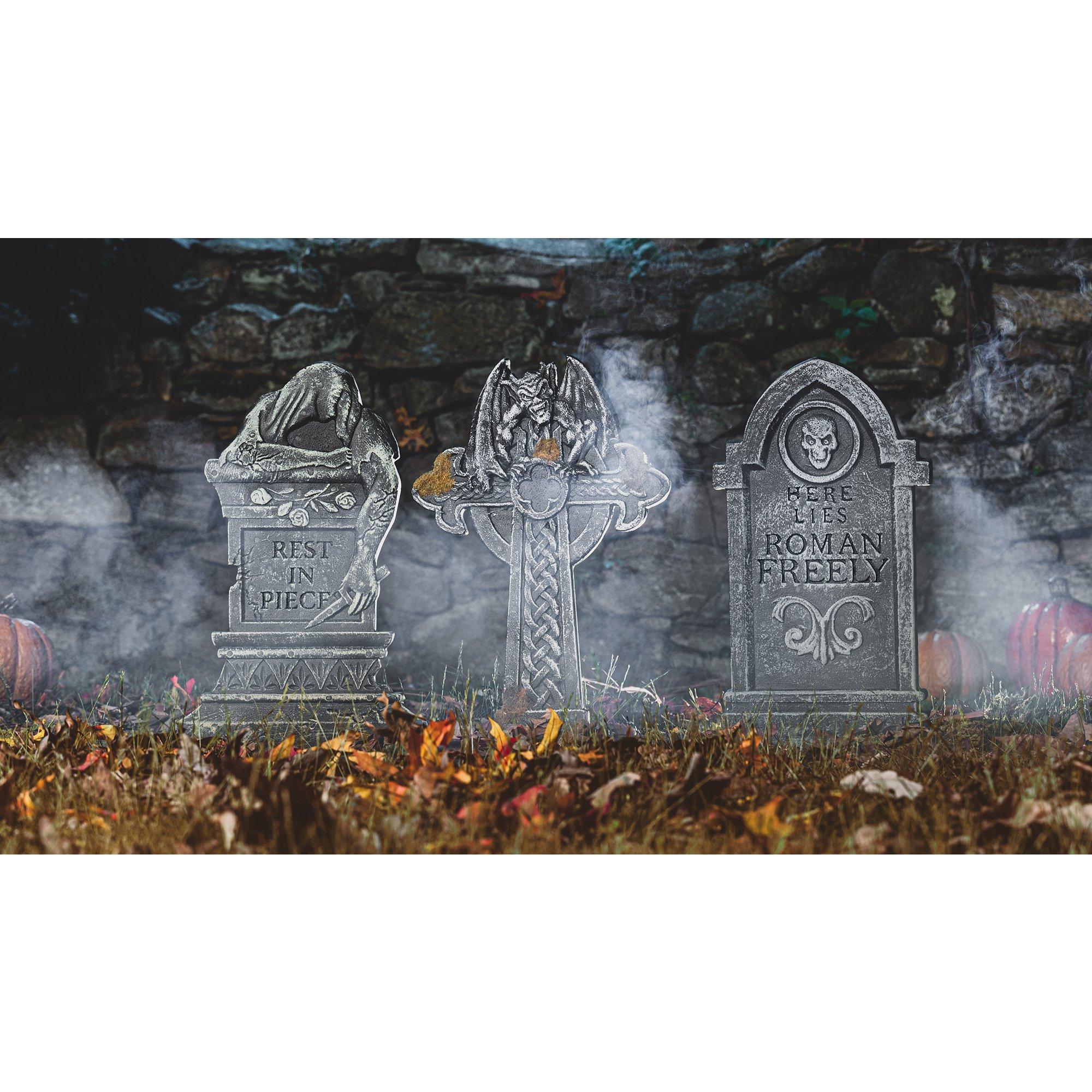 400W Skeleton Coffin Fog Machine 9 1/4in x 7 1/2in Party City
