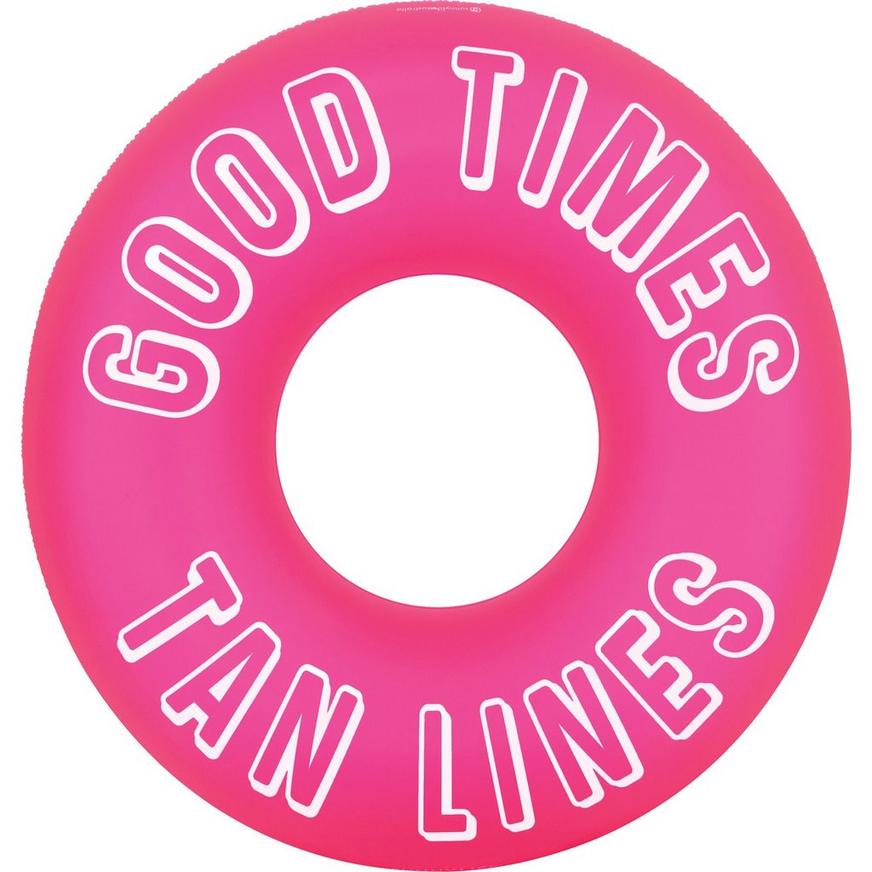 Good Times Tan Lines Pool Tube Float