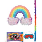Rainbow and Clouds Pinata Kit with Candy & Favor