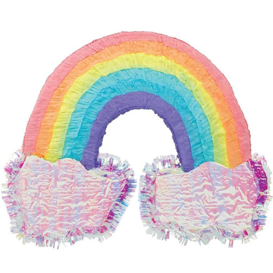 Rainbow and Clouds Pinata Kit with Candy & Favor