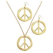 Peace Pendant & Earring Set