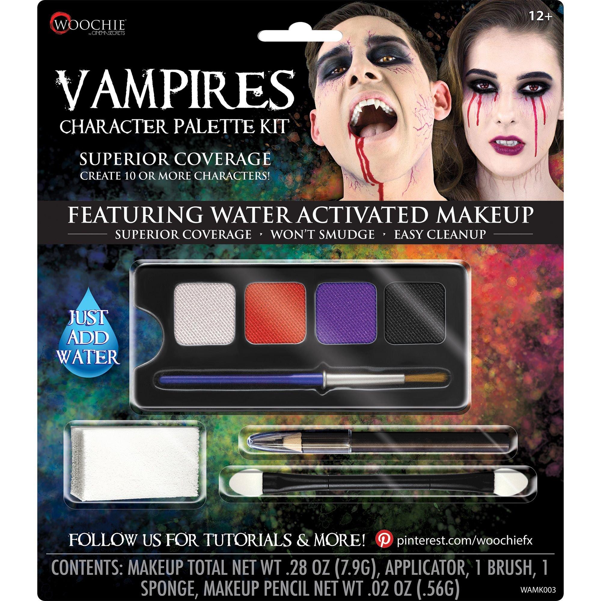 kylling Dom forståelse Complete Vampires Character Makeup Palette Kit 5pc | Party City