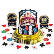 Roll the Dice Casino Table Decorating Kit 23pc