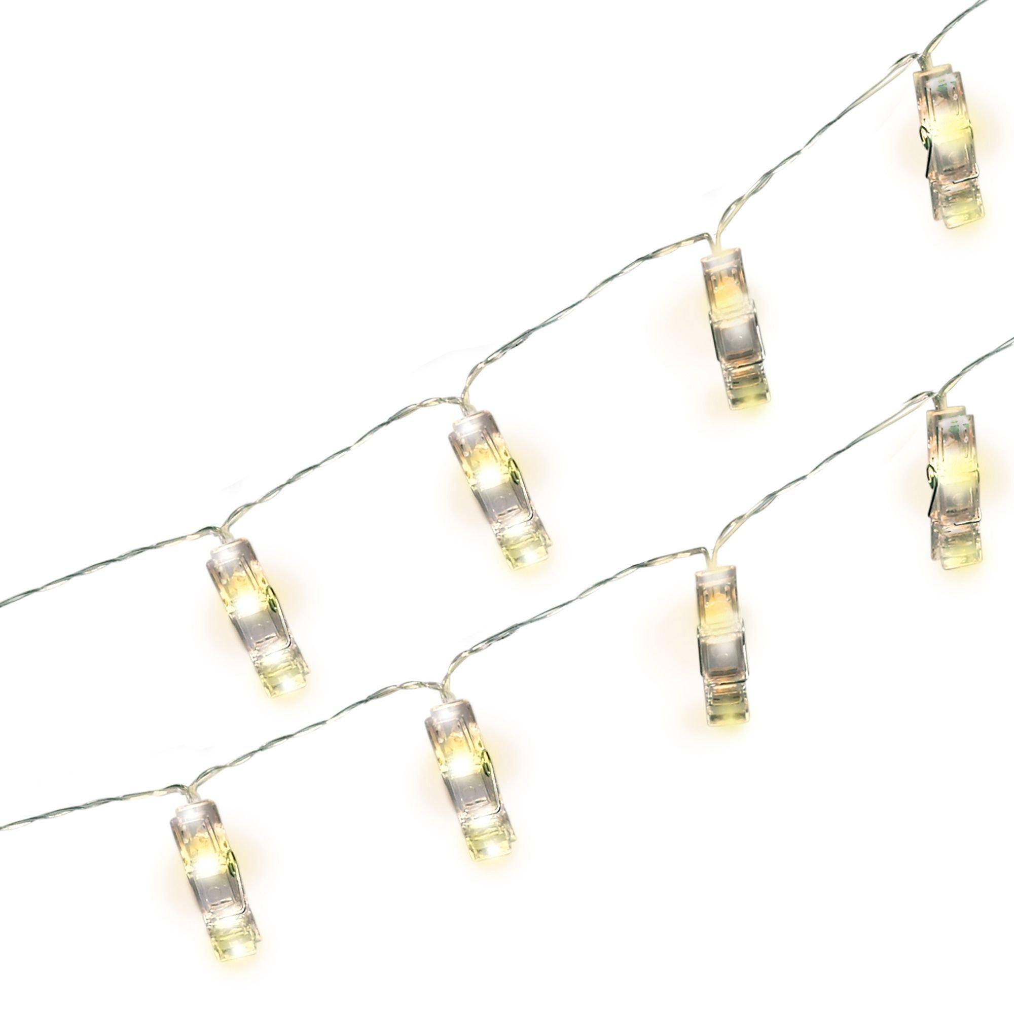 Photo Clip LED String Lights 7 3/4ft | Party City