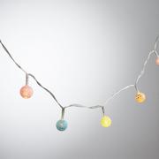Mini Colorful Crackle Globe LED String Lights