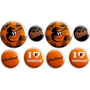 Baltimore Orioles Buttons 8ct