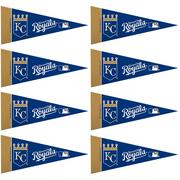 Mini Kansas City Royals Pennant Flags 8ct