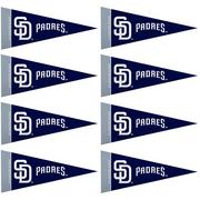 Mini San Diego Padres Pennant Flags 8ct