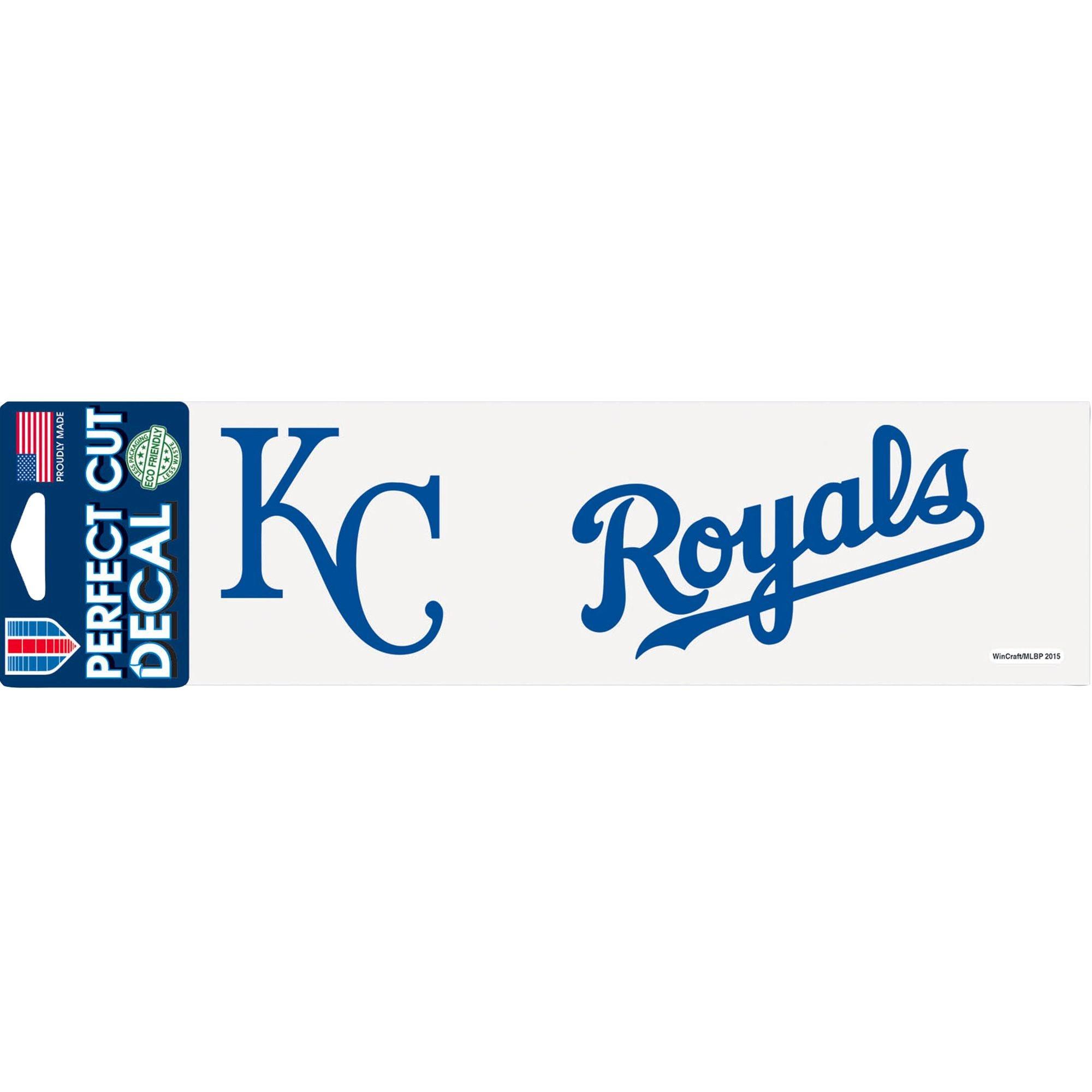 Kansas City Royals Decal 10in x 3in