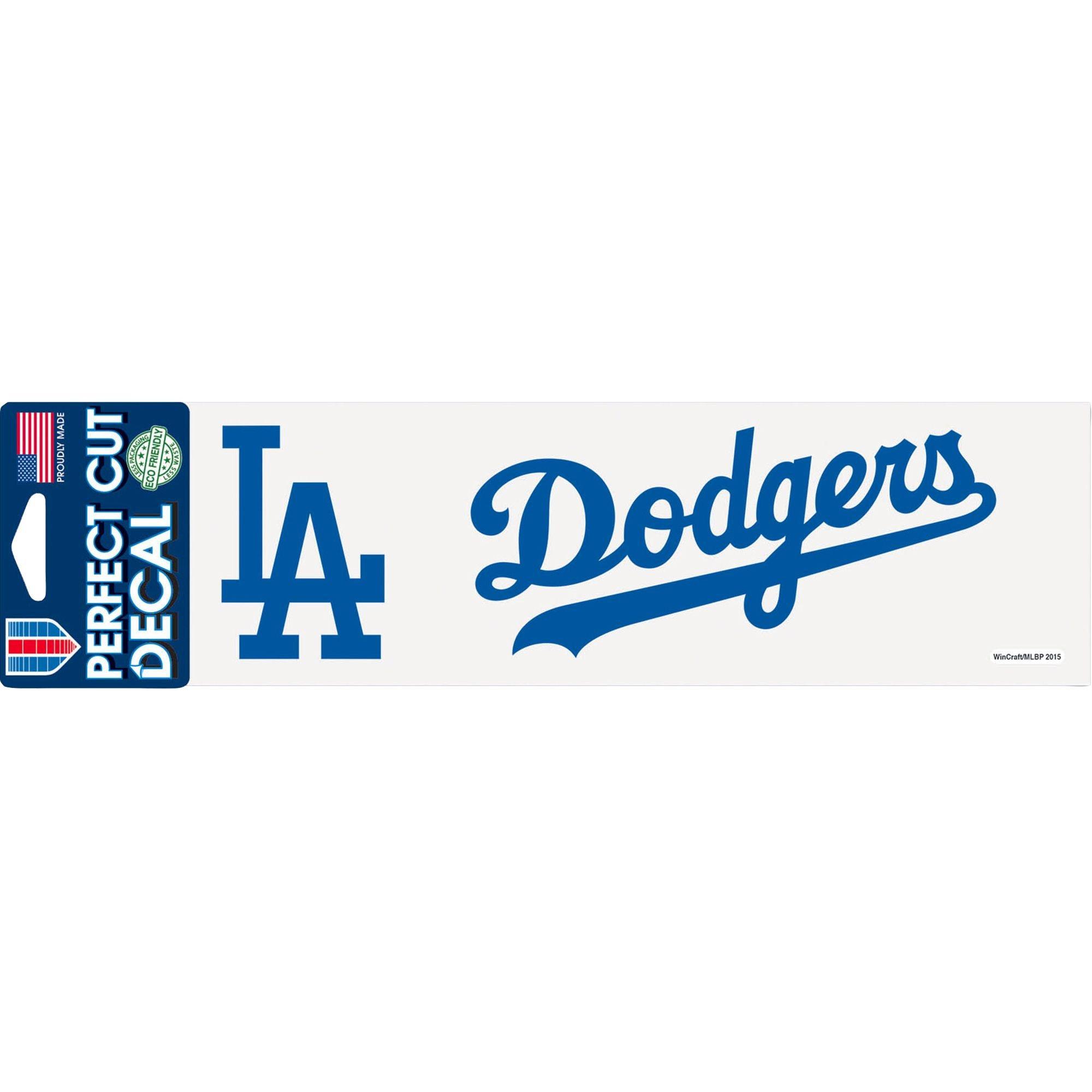 Los Angeles Dodgers Decal 10in x 3in