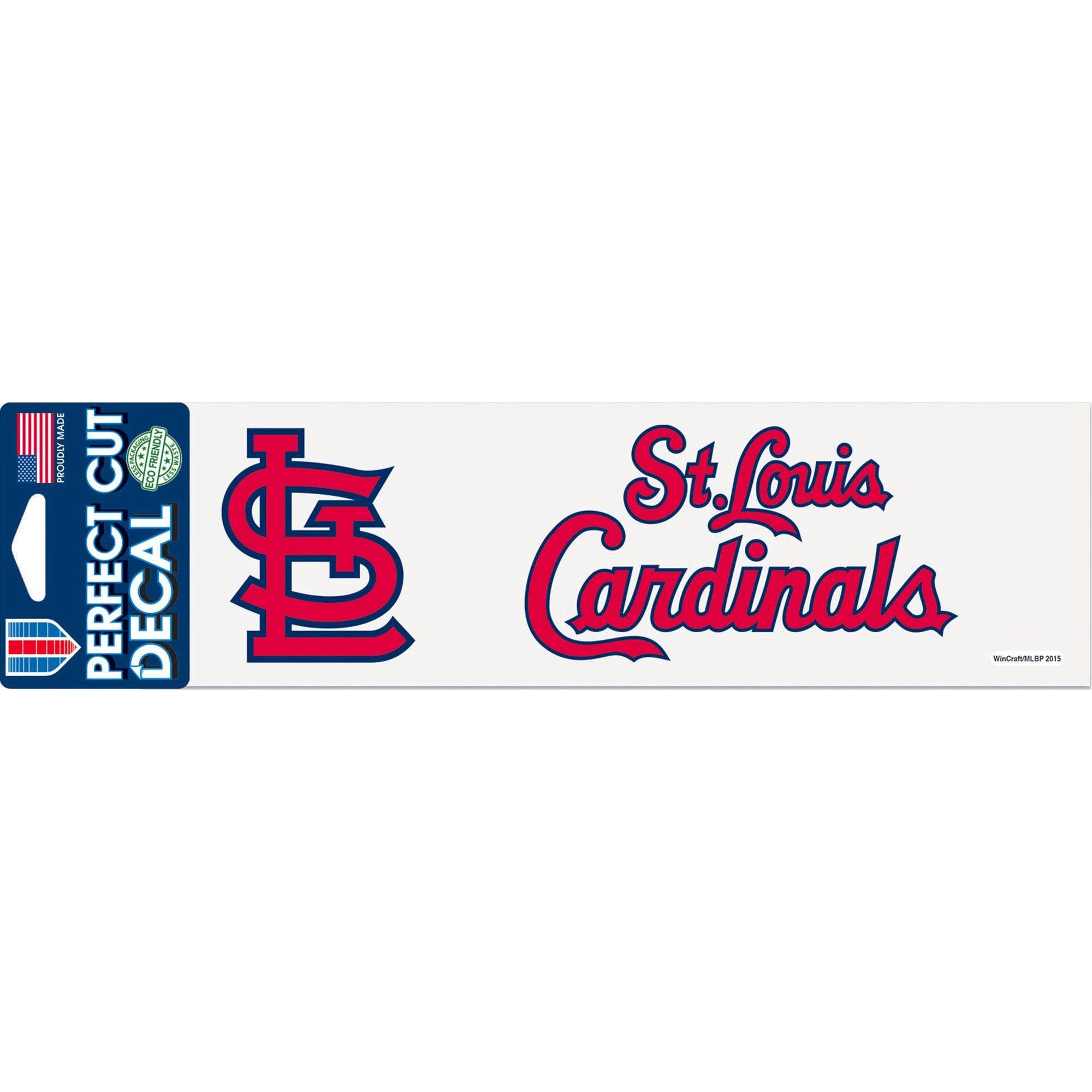 St. Louis Cardinals Decal 10in x 3in
