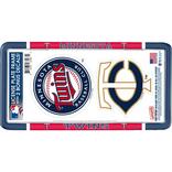 Minnesota Twins License Plate Frame with Decals 3pc