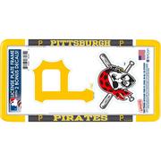 Pittsburgh Pirates License Plate Frame with Decals 3pc