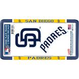 San Diego Padres License Plate Frame with Decals 3pc
