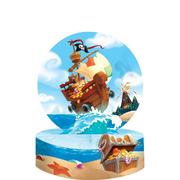Treasure Island Pirate Honeycomb Centerpiece
