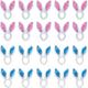 His & Hers Plush Easter Bunny Ears Kit for 24 Guests