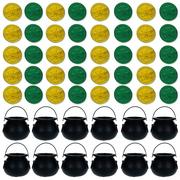 St. Patrick's Day Gold Coins Kit for 24 Guests
