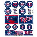 Minnesota Twins Stickers 1 Sheet