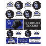 Colorado Rockies Stickers 1 Sheet