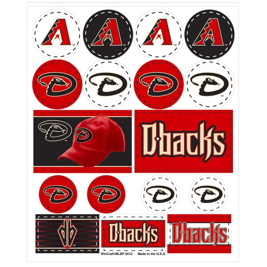 Arizona Diamondbacks Stickers 1 Sheet