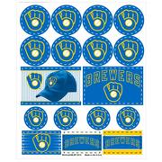 Milwaukee Brewers Stickers 1 Sheet