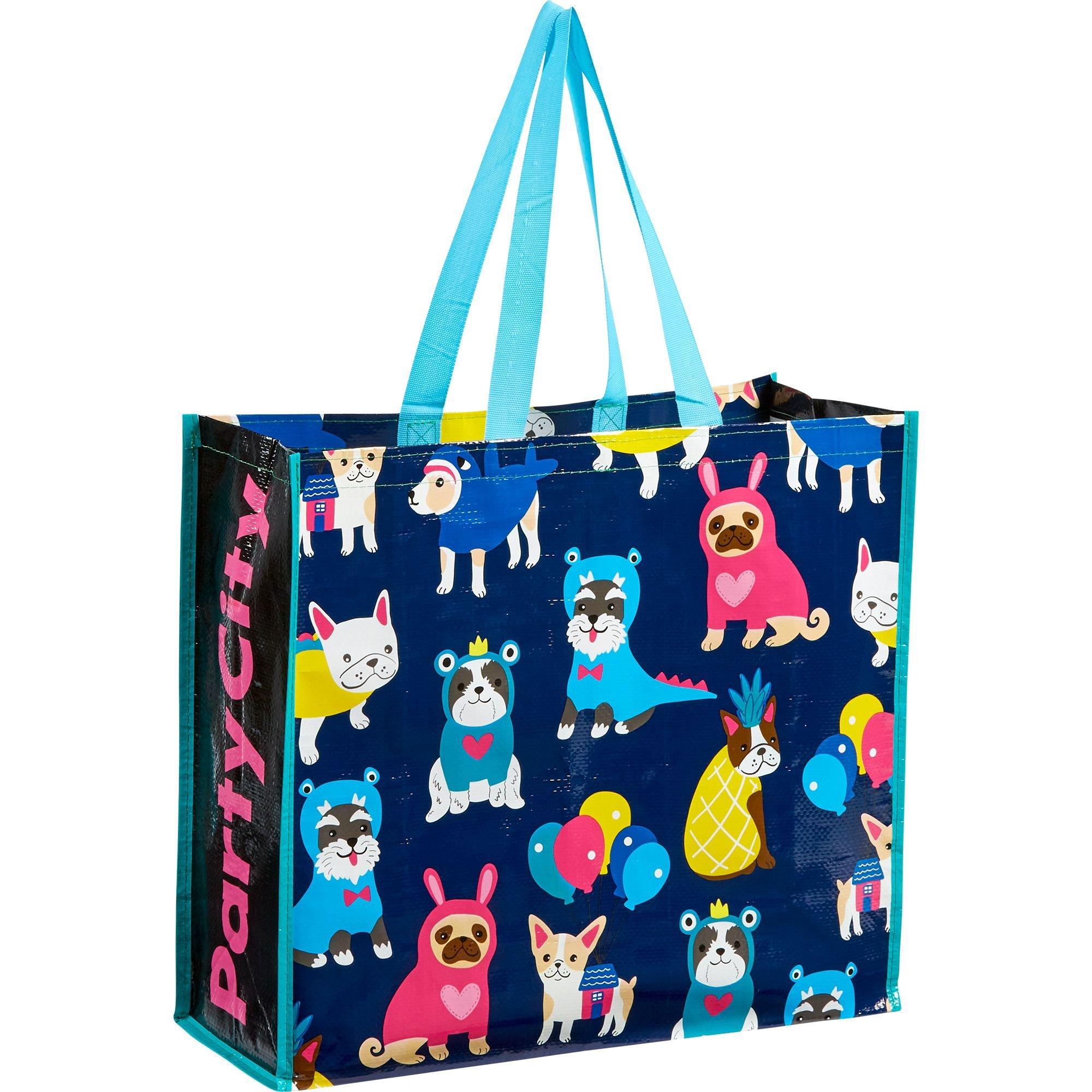 Pup Parade Tote Bag 18 1/2in x 16 1/2in | Party City