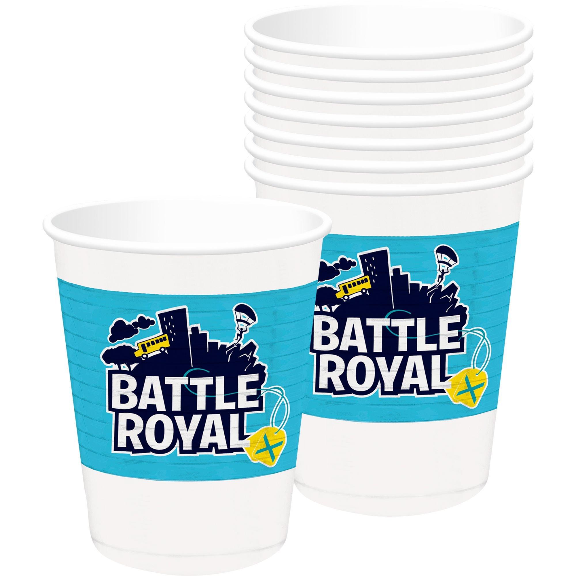 Battle Royal Plastic Cups 8ct