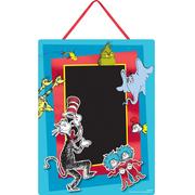 Dr. Seuss Chalkboard Easel Sign