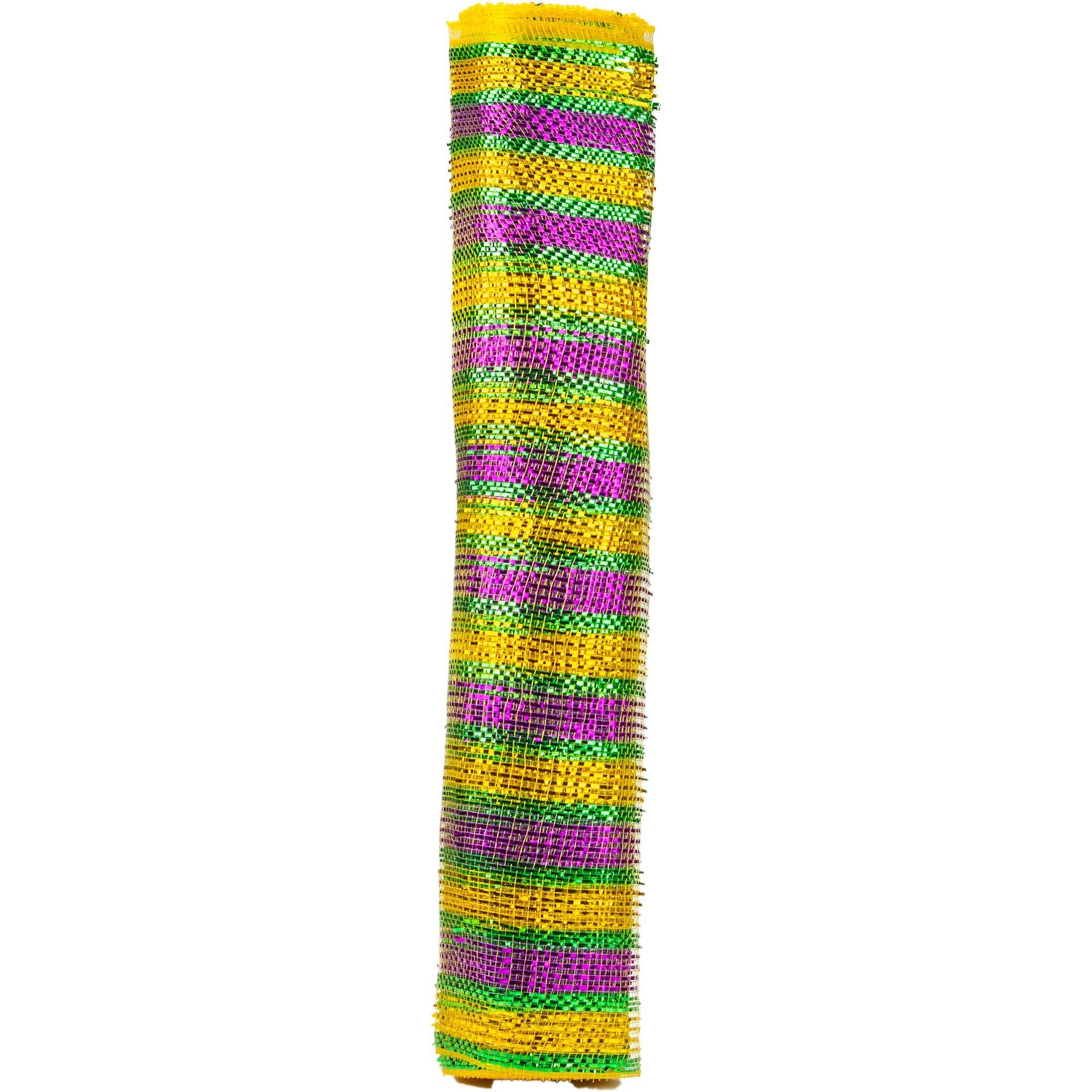 mardi gras striped dress