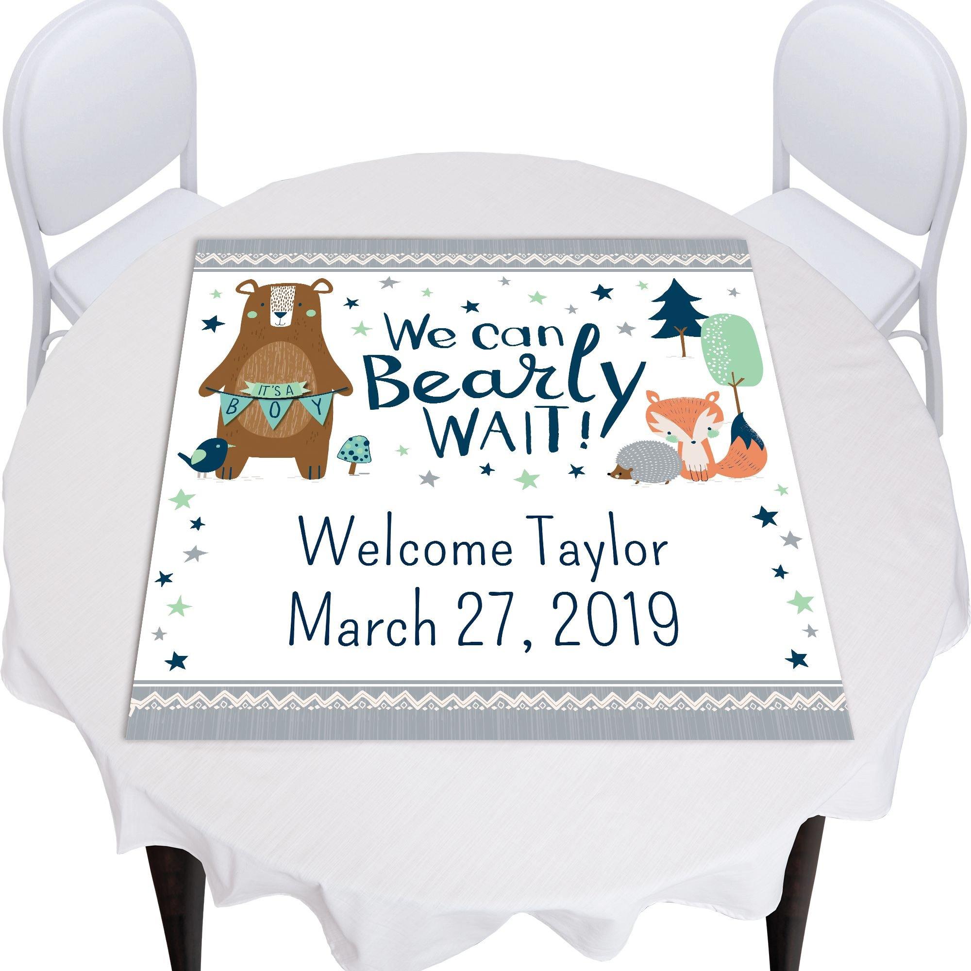 30 EDITABLE Baby Shower Games - Bearly Wait Baby Shower Collection