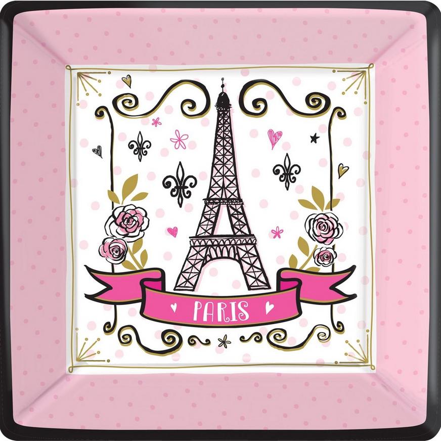 A Day in Paris Dinner Plates 8ct