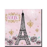 A Day in Paris Vintage Lunch Napkins 16ct
