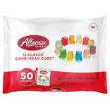 Albanese Assorted Gummi Bear Cubs Bag, 50 Mini Packs - 12 Flavors