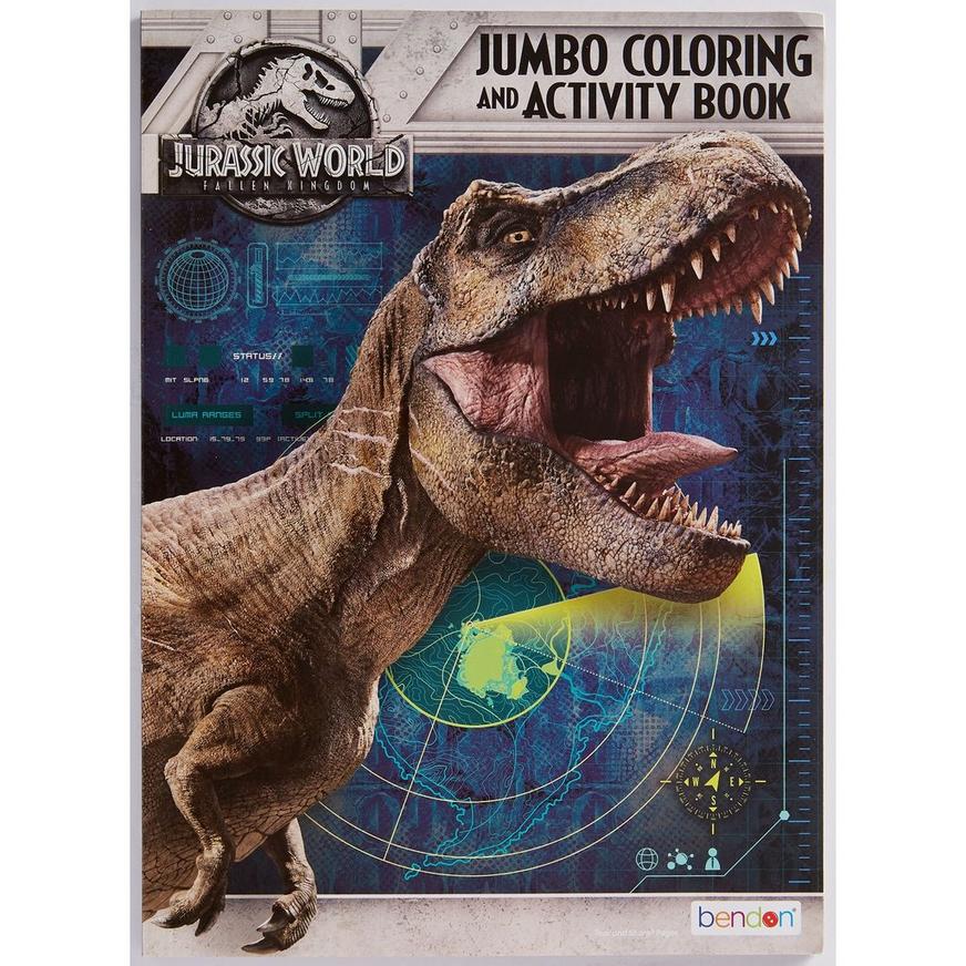 Jurassic World Coloring & Activity Book