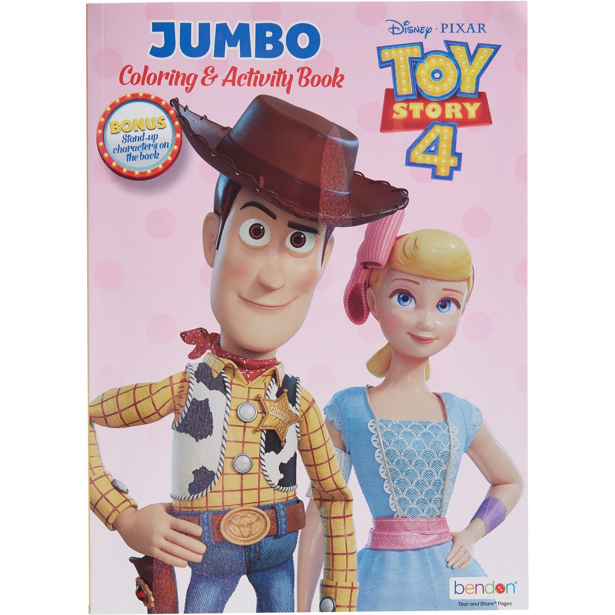 Toy Story 4 Coloring & Activity Book | Party City