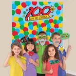 100 Days of School Scene Setter with Photo Booth Props