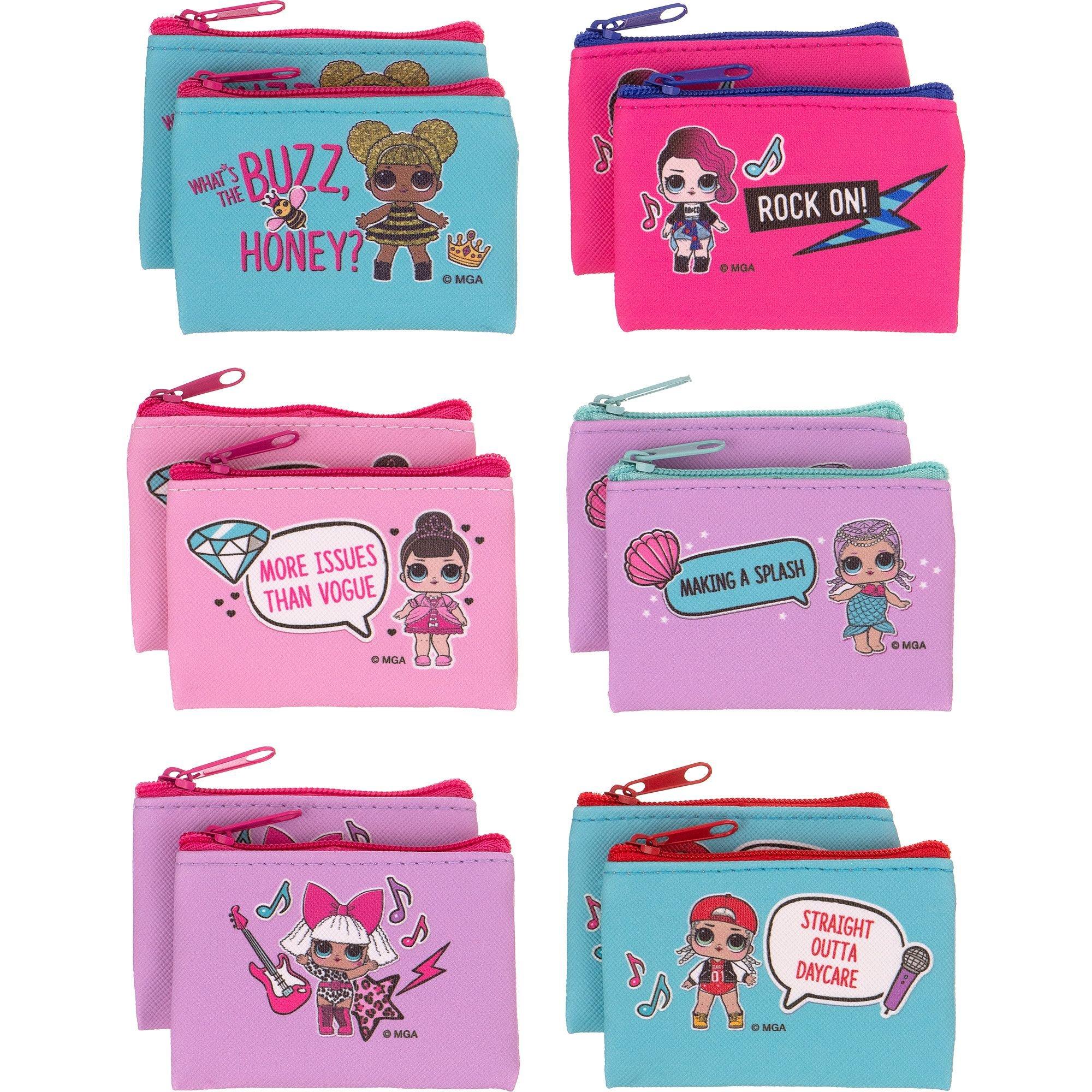 Mini L.O.L. Surprise! Coin Purses 12ct