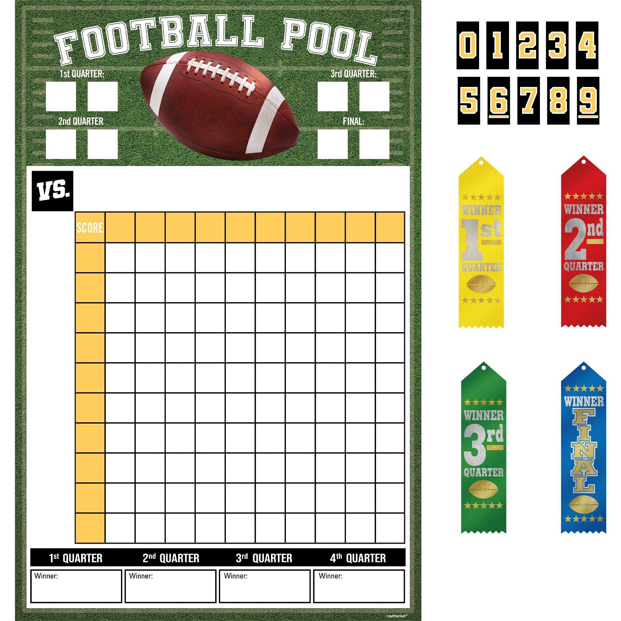 super bowl football pool grid