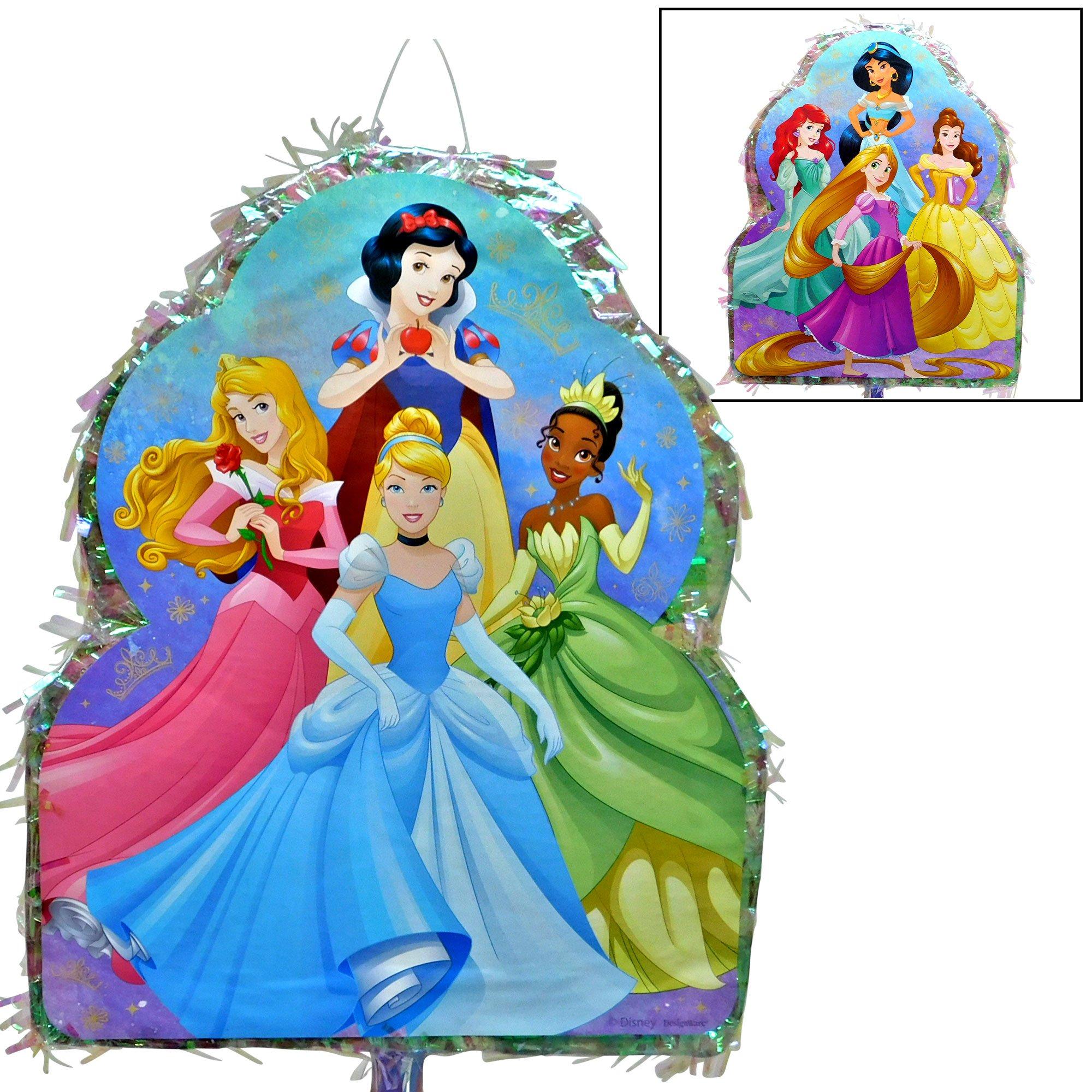 Pull String Disney Princess Pinata 17 1 2in x 21 1 4in Party City