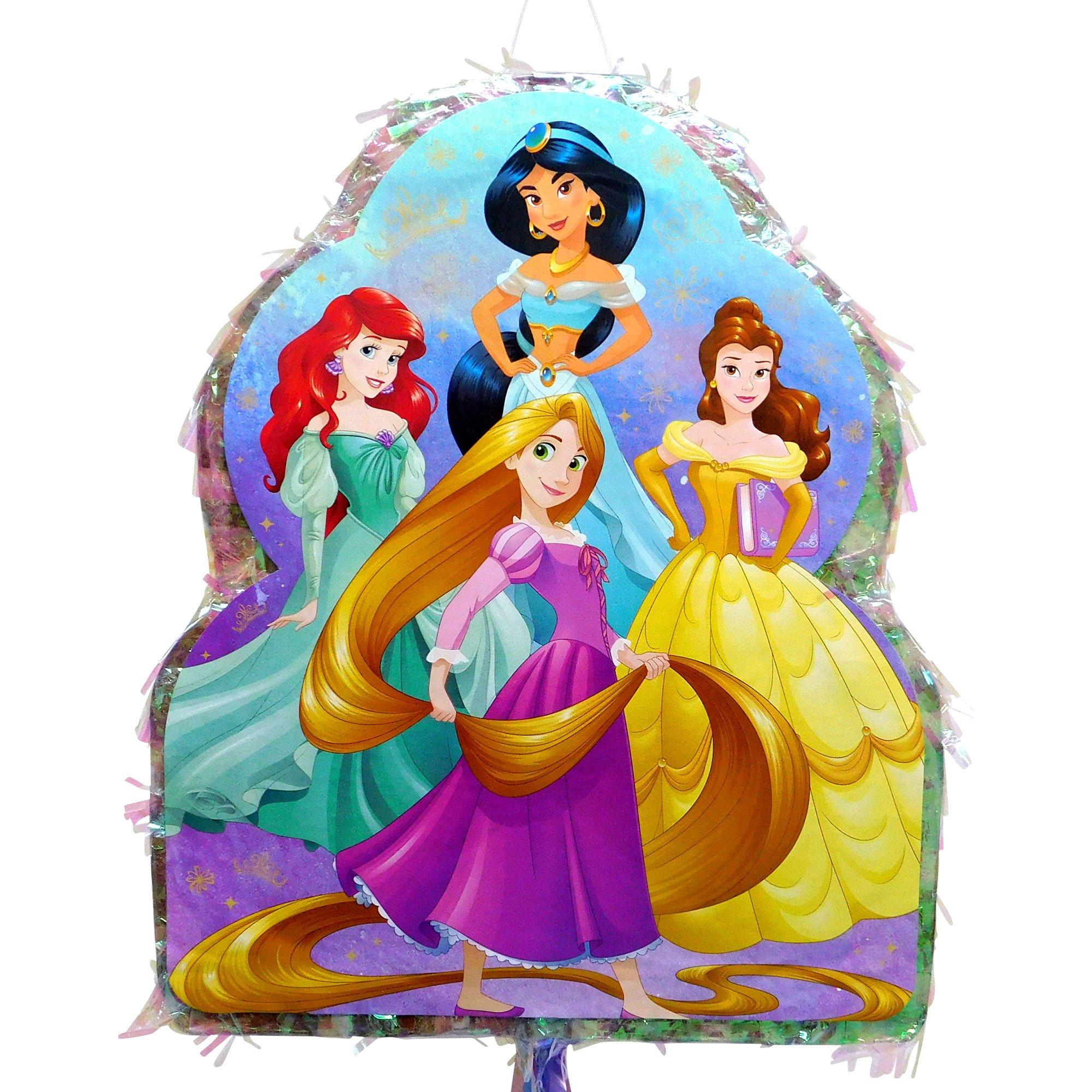 Pull String Disney Princess Pinata 17 1/2in X 21 1/4in | Party City