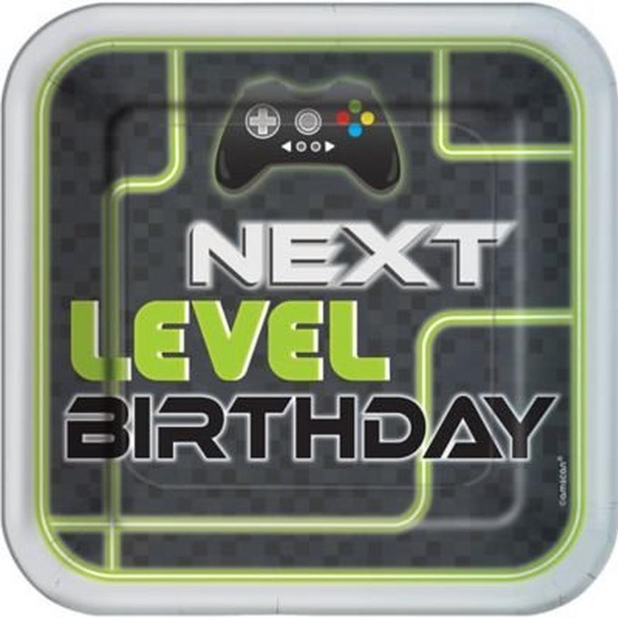 Level Up Lunch Plates 8ct