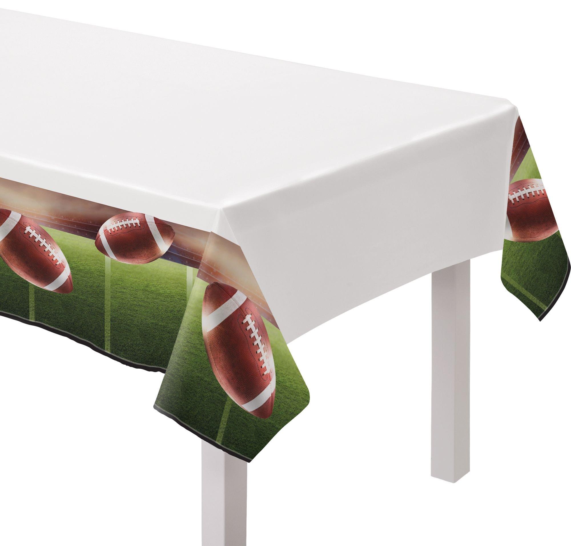 Go Fight Win Football Table Cover 54in x 96in Party City