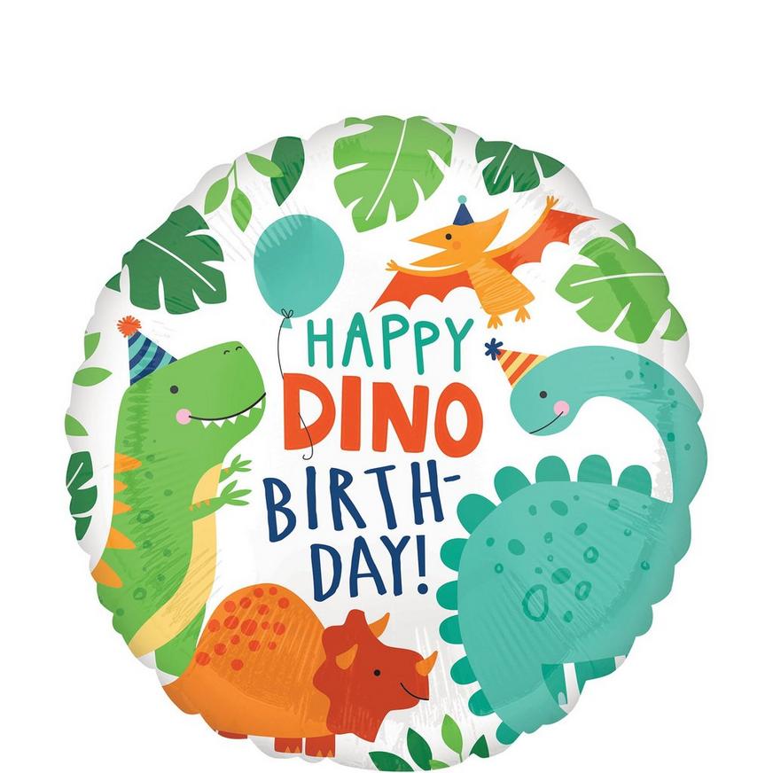 Dino-Mite Birthday Balloon, 18in