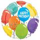 Multicolor Balloons Birthday Balloon